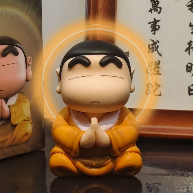 Kids Toys Variety - 8cm Crayon Shin Chan Cos Buddha