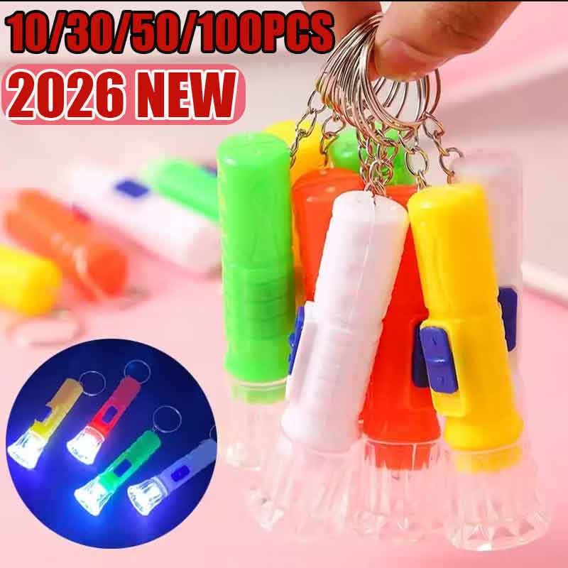 Kids Toys Usa - 10/30/50/100 Buah Mainan Lampu Senter LED