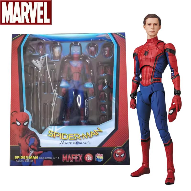 Kids Toys Variety - Mafex 103 Spider Man Action Figure