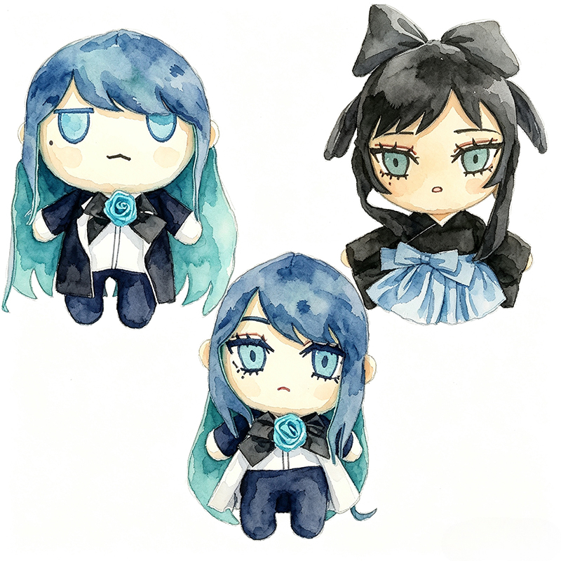 Kids Toys Usa - Boneka Plush Ado Hibana, Merchandise Ado,