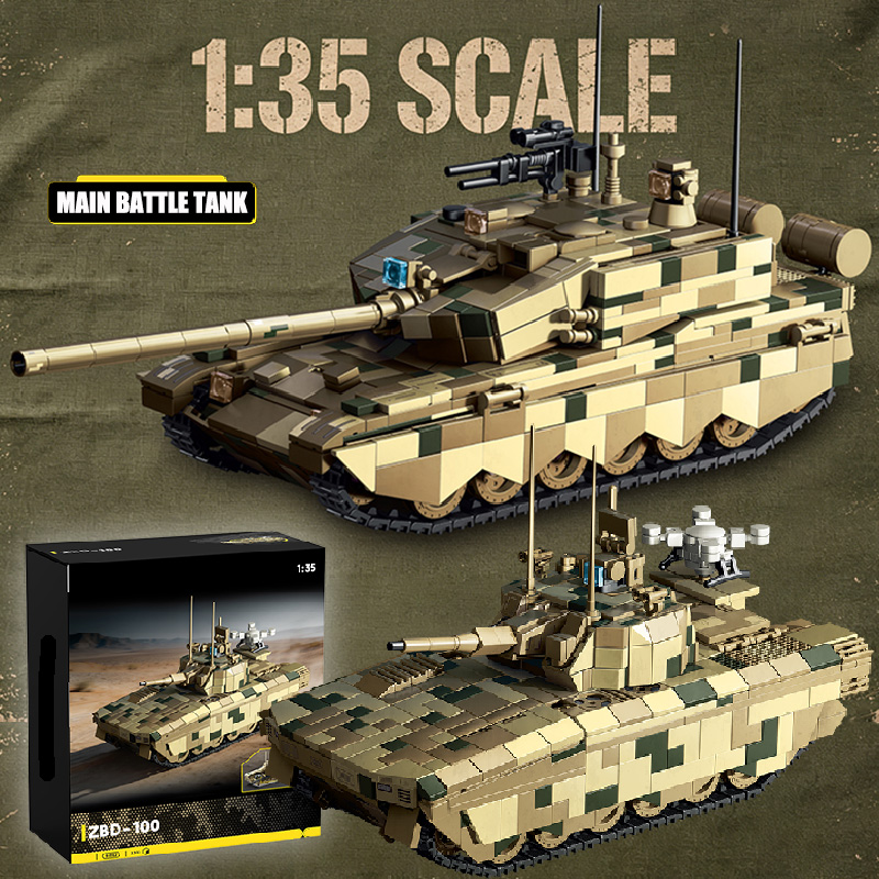 Kids Toys Under 100 - Set Mainan Blok Bangunan Model Tank