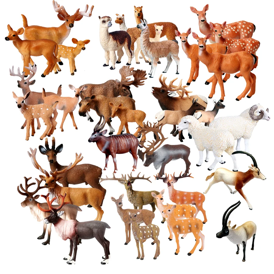 Kids Toys Under 100 - Patung mainan hewan rusa kutub Natal