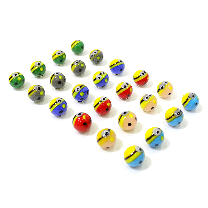 Kids Toys Cartoon Images - 24 Buah Lucu Kaca Langka Kelereng