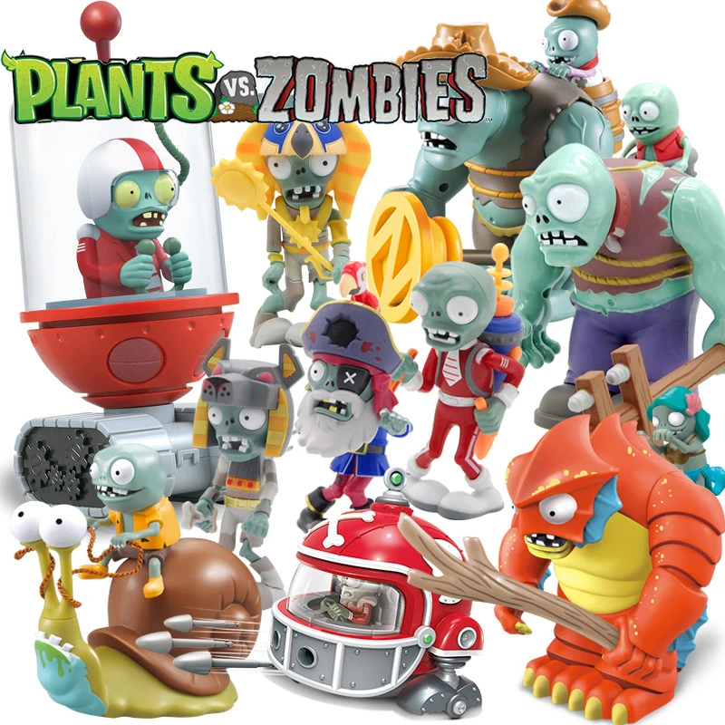 Kids Zombie Toys - Tanaman Vs Zombies 2 Set Mainan