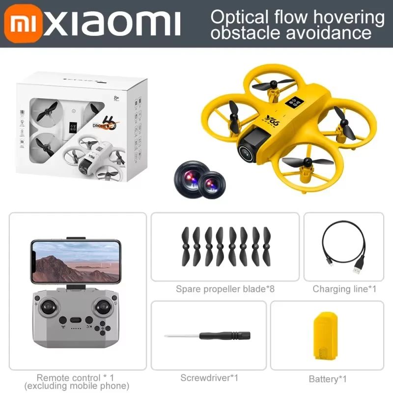 Xiaomi Kids Toys - V66 Drone Pesawat Mikro Lipat WiFi