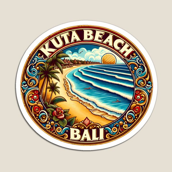Kids Toys Bali - Kuta Beach Bali Tempat Stiker Magnet