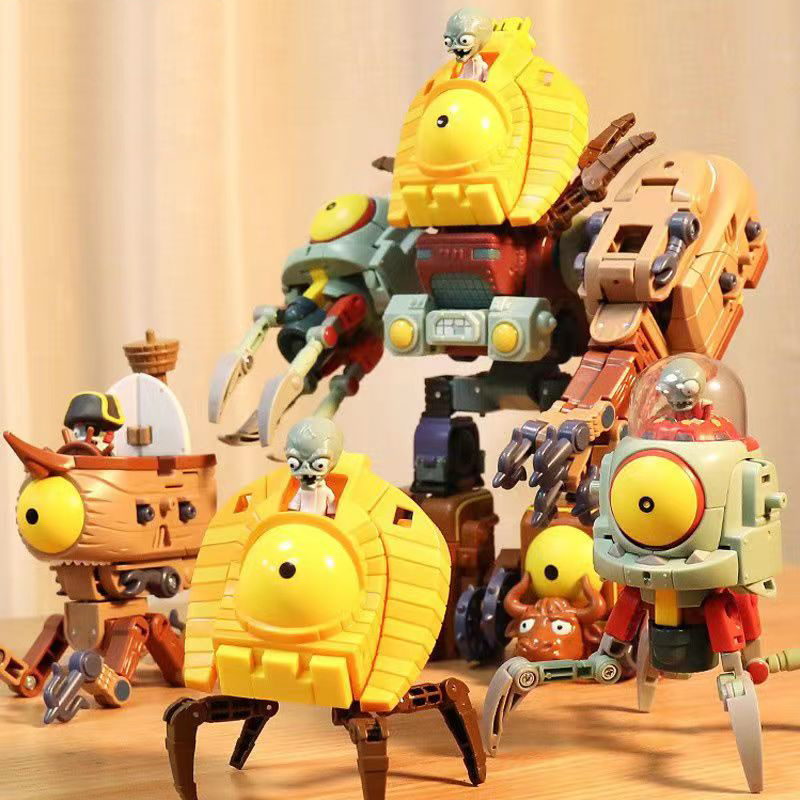 Plants Vs. Zombies Boss Robot  - Kids Zombie Toys ulasan dan harga
