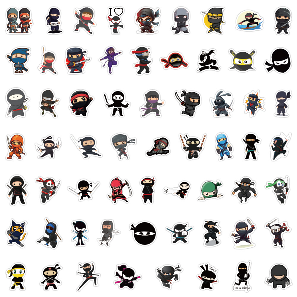 60 Buah Stiker Tahan Air iPad  - Kids Toys Cartoon Images ulasan dan harga