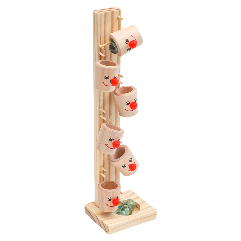 Montessori Pola Badut Blok Poh - Marble Run Set ulasan dan harga