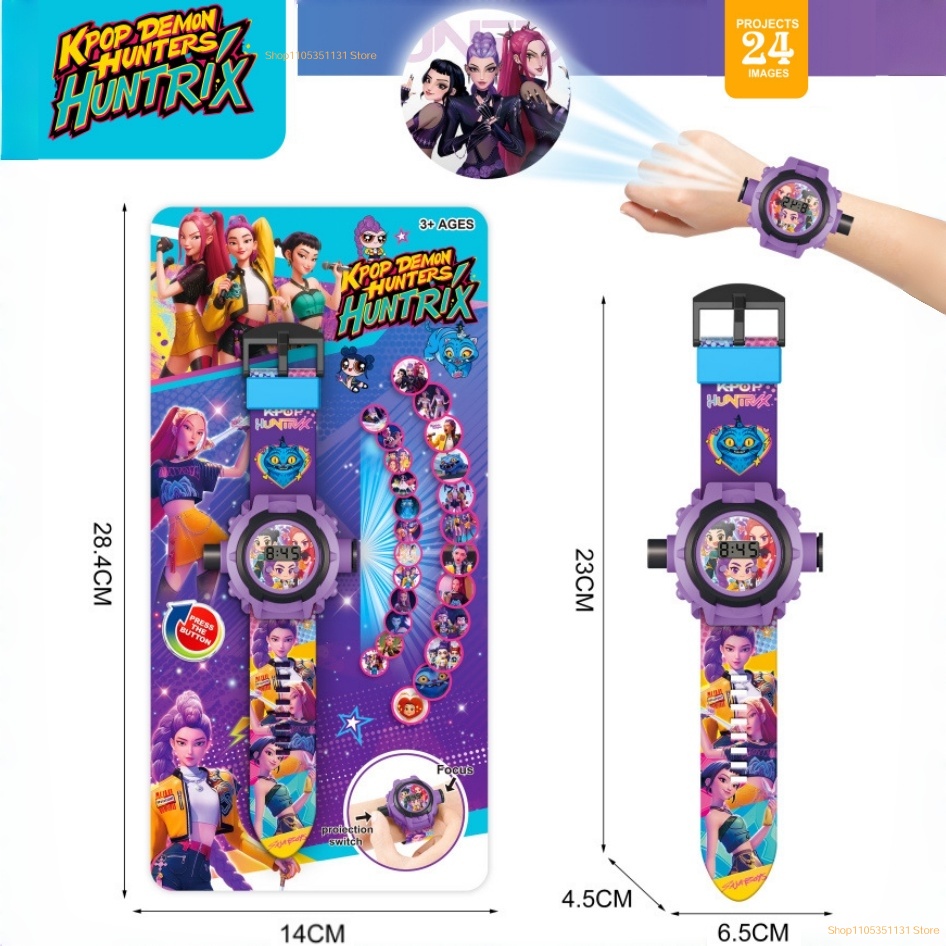 Jam Tangan Proyeksi Kartun Ana - Kids Toys Cartoon Images ulasan dan harga