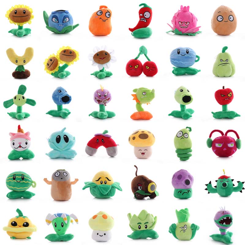 1 buah 13-20cm Tanaman vs zomb - Kids Zombie Toys ulasan dan harga