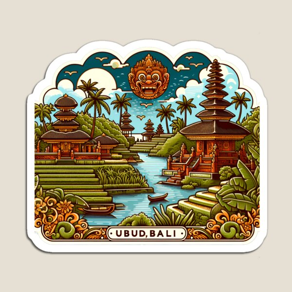 Ubud Bali Magnet Kulkas Warna- - Kids Toys Bali ulasan dan harga