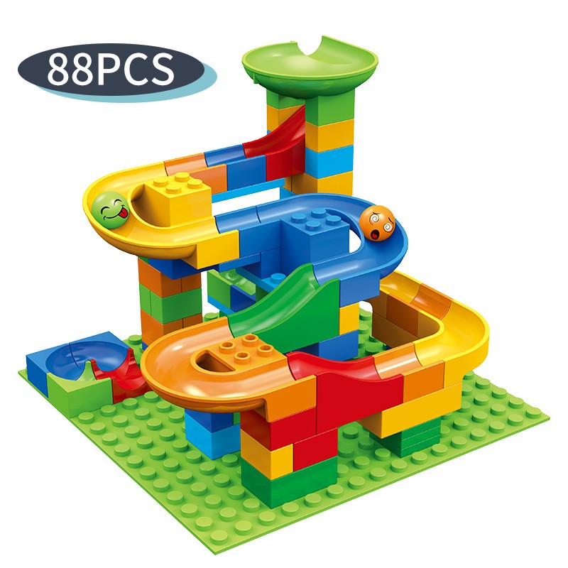 84-504 buah balap Marmer blok  - Marble Run Set ulasan dan harga