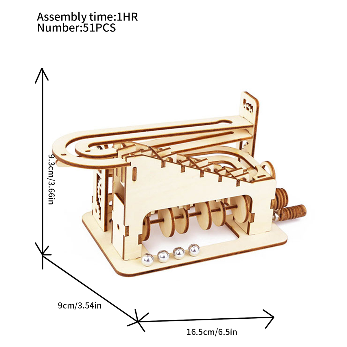 Kit bangunan Model DIY dewasa  - Marble Run Set ulasan dan harga