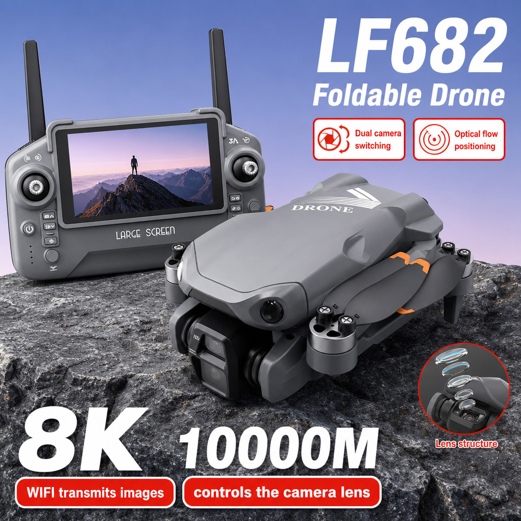 Foto Udara Drone LF682 8K HD K - Rc Helicopter Mini ulasan dan harga