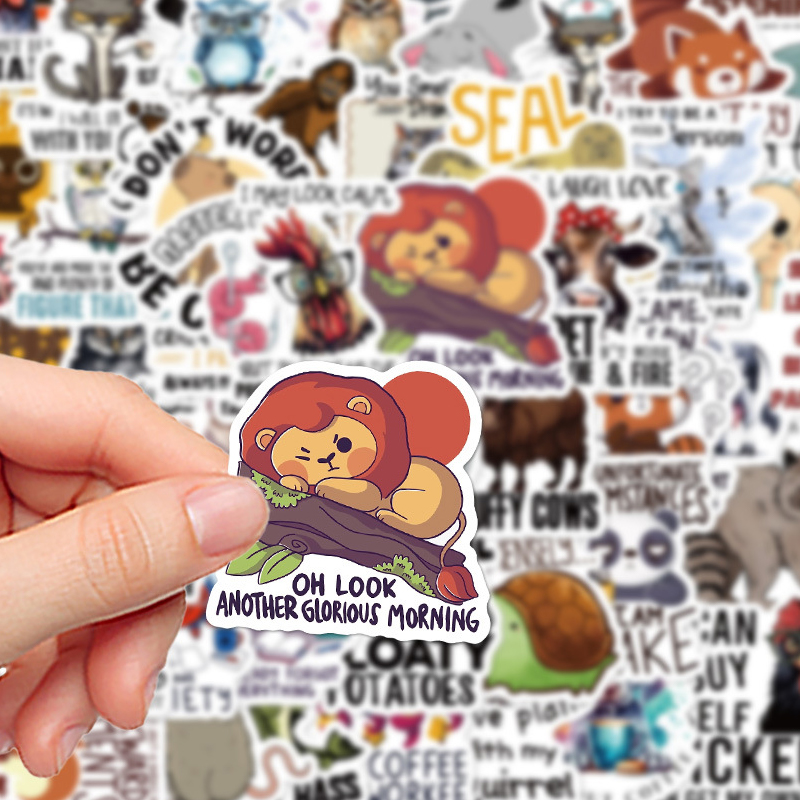 50 Buah Stiker Grafiti Kartun  - Kids Toys Quotes ulasan dan harga