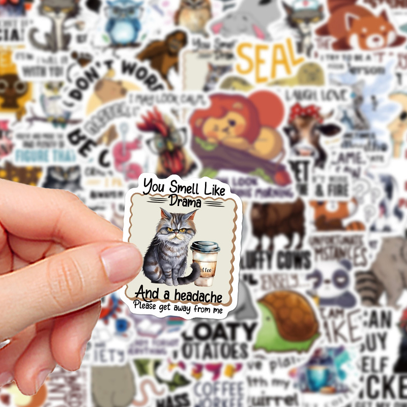 50 Buah Stiker Grafiti Kartun  - Kids Toys Quotes ulasan dan harga