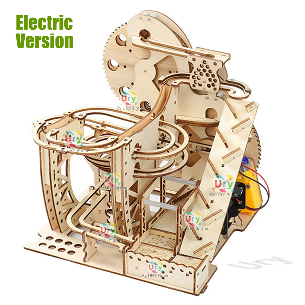 Set Permainan Lintasan Bola Ka - Marble Run Set ulasan dan harga