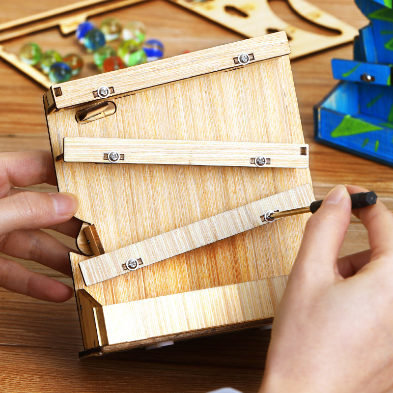 Perlengkapan DIY Lintasan Marm - Marble Run Set ulasan dan harga