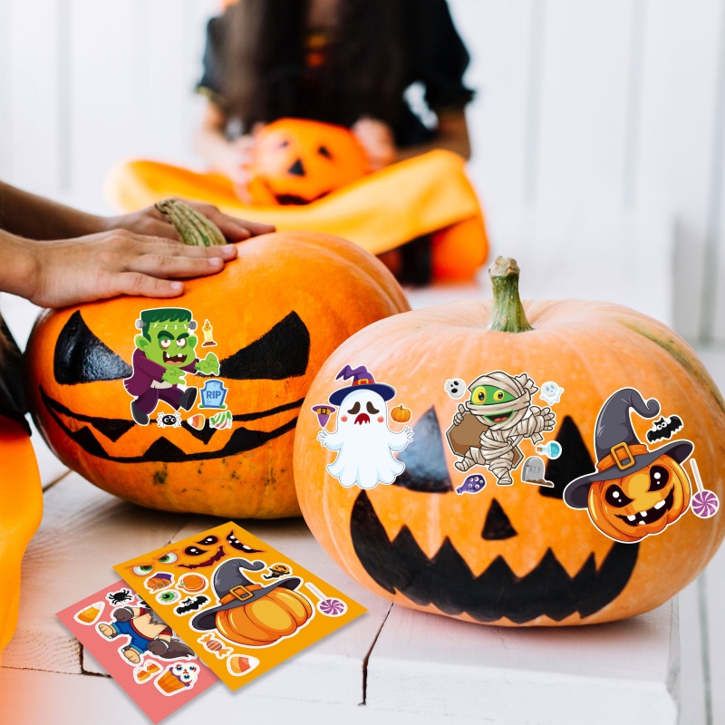 Stiker Permainan Pesta Hallowe - Kids Zombie Toys ulasan dan harga