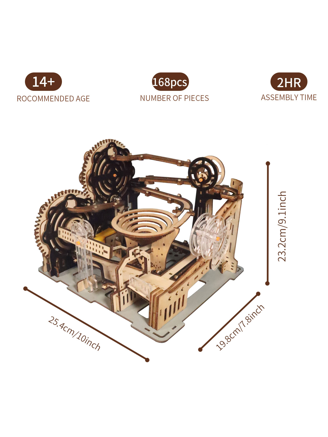 Kit Model lari marmer Puzzle k - Marble Run Set ulasan dan harga