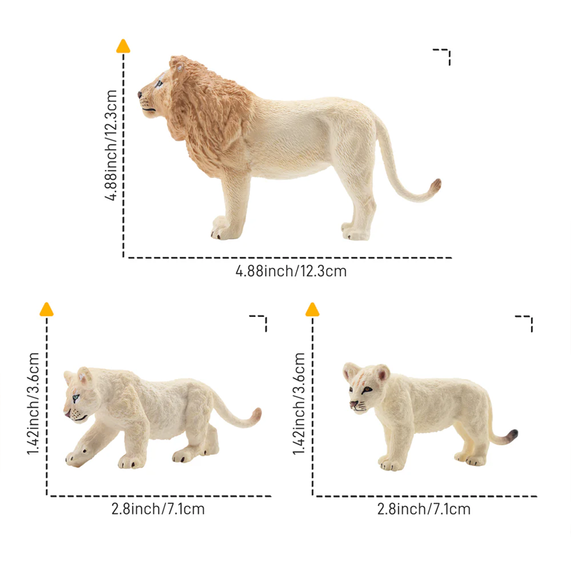6 buah mainan Model hewan kelu - Kids Toys Variety ulasan dan harga