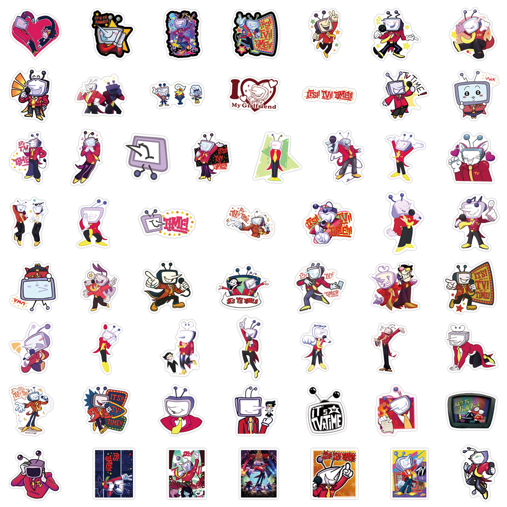 55 Buah Stiker DELTARUNE Tenna - Kids Toys Cartoon Images ulasan dan harga