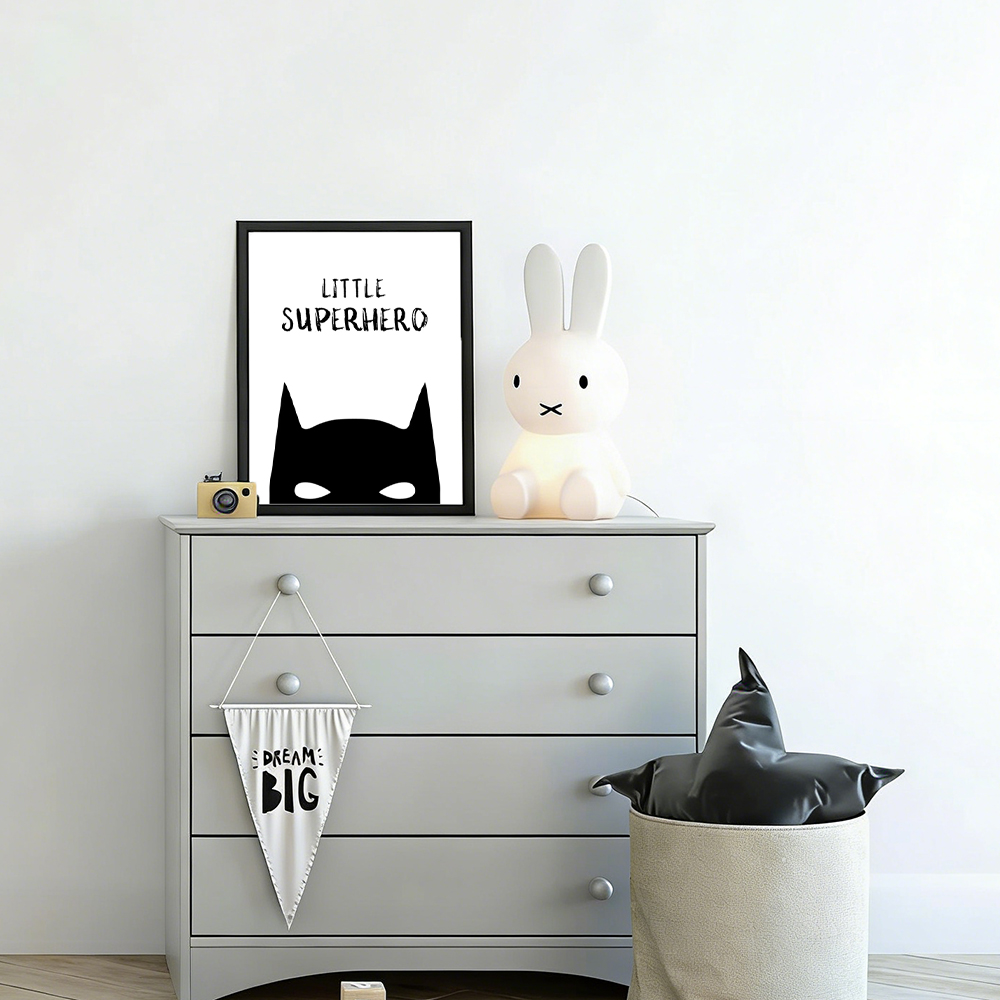 Poster Minimalis Pahlawan Supe - Kids Toys Quotes ulasan dan harga